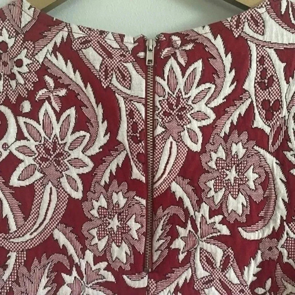 NWT Design Lab Red and White Crop Top - Picture 3 of 7